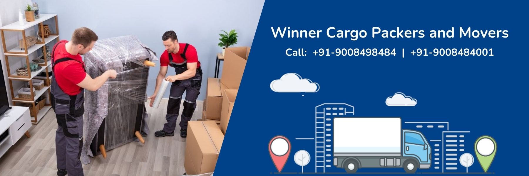winner cargo packers and movers  bangalore